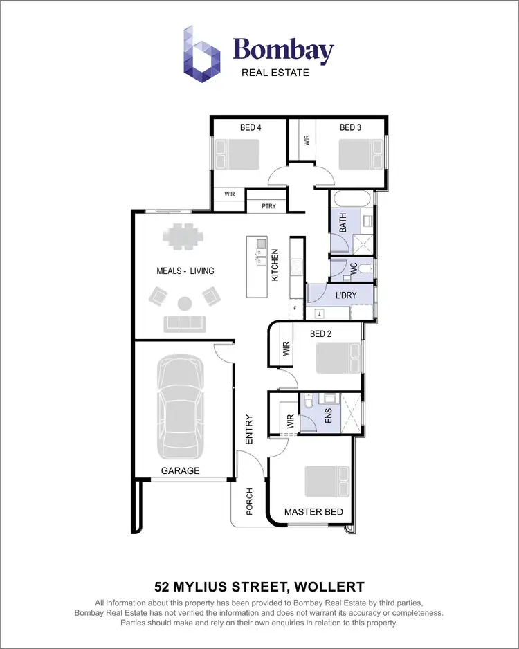 Floorplan of Homely house listing, 52 Mylius Street, Wollert VIC 3750