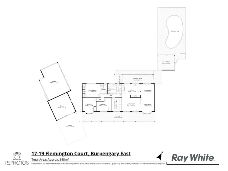 Floorplan of Homely house listing, 17-19 Flemington Court, Burpengary East QLD 4505
