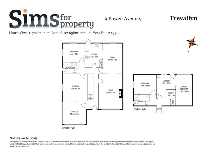 Floorplan of Homely house listing, 9 Bowen Avenue, Trevallyn TAS 7250