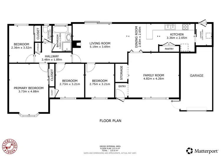 Floorplan of Homely house listing, 14 Skidmore Street, Temora NSW 2666