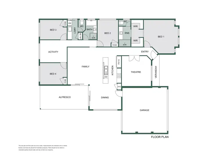 Floorplan of Homely house listing, 4 Heritage Lane, Pinjarra WA 6208