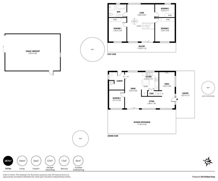 Floorplan of Homely house listing, 1 Kent Road, Kanmantoo SA 5252