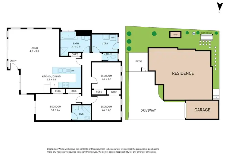 Floorplan of Homely unit listing, 2/23 Ian Crescent, Mitcham VIC 3132