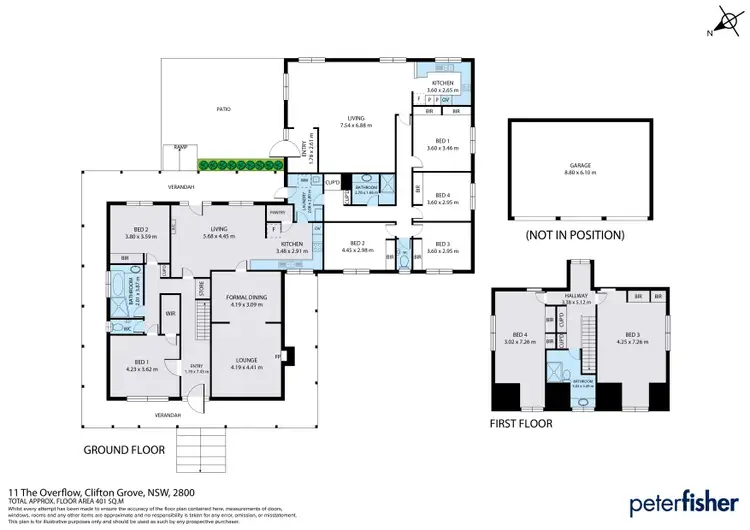 Floorplan of Homely rural property listing, 11 The Overflow, Orange NSW 2800