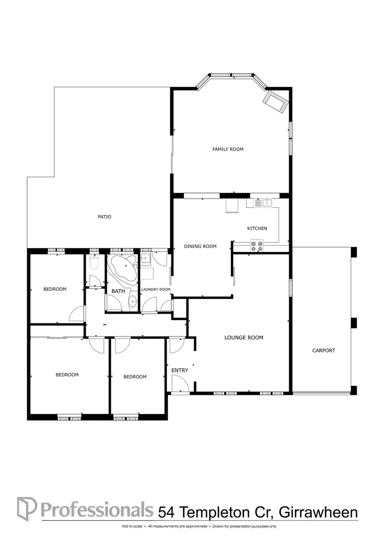 Floorplan of Homely house listing, 54 Templeton Crescent, Girrawheen WA 6064