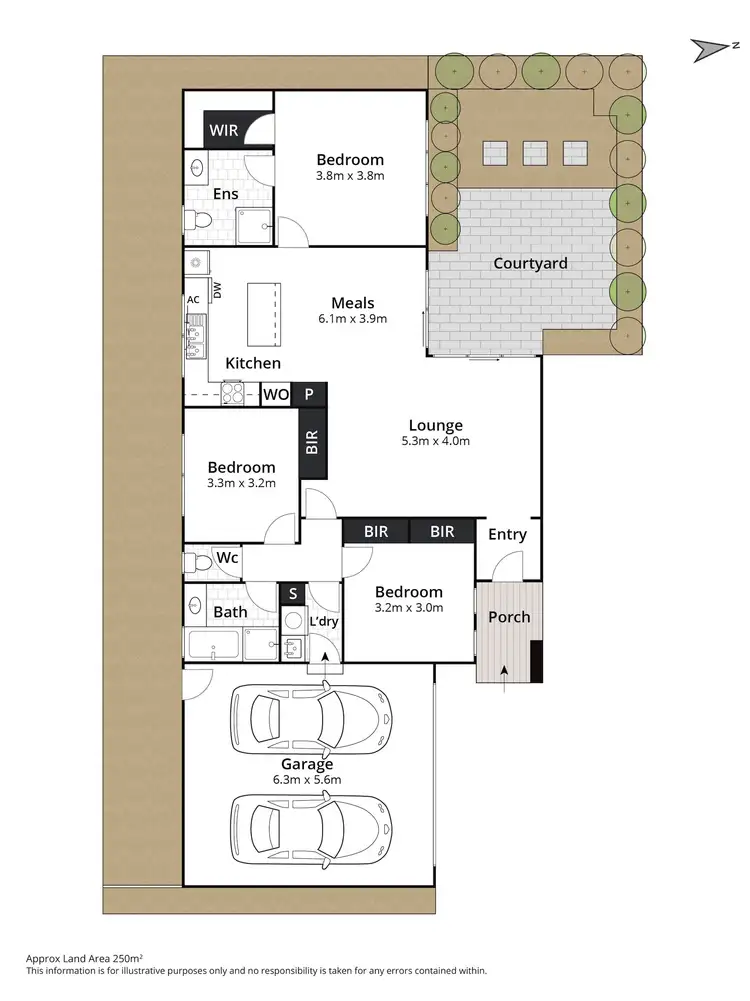 Floorplan of Homely house listing, 3/61 Nicholas Street, Newtown VIC 3220