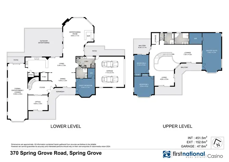 Floorplan of Homely rural property listing, 370 Spring Grove Road, Spring Grove NSW 2470