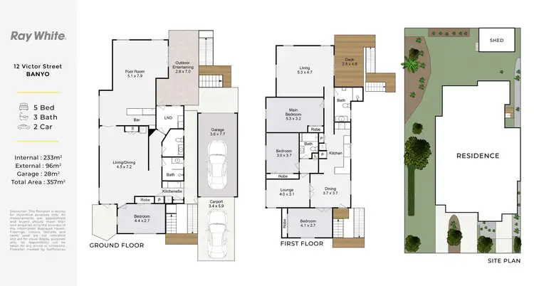 Floorplan of Homely house listing, 12 Victor Street, Banyo QLD 4014