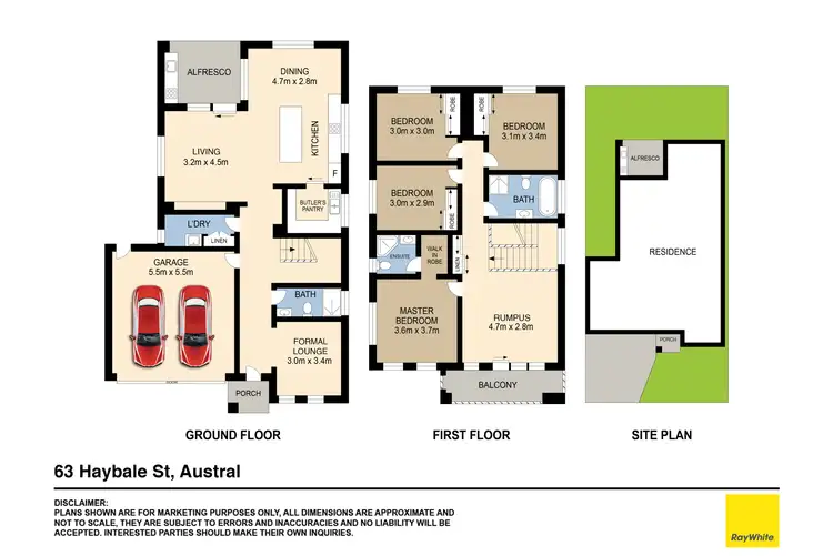 Floorplan of Homely house listing, 63 Haybale Street, Austral NSW 2179