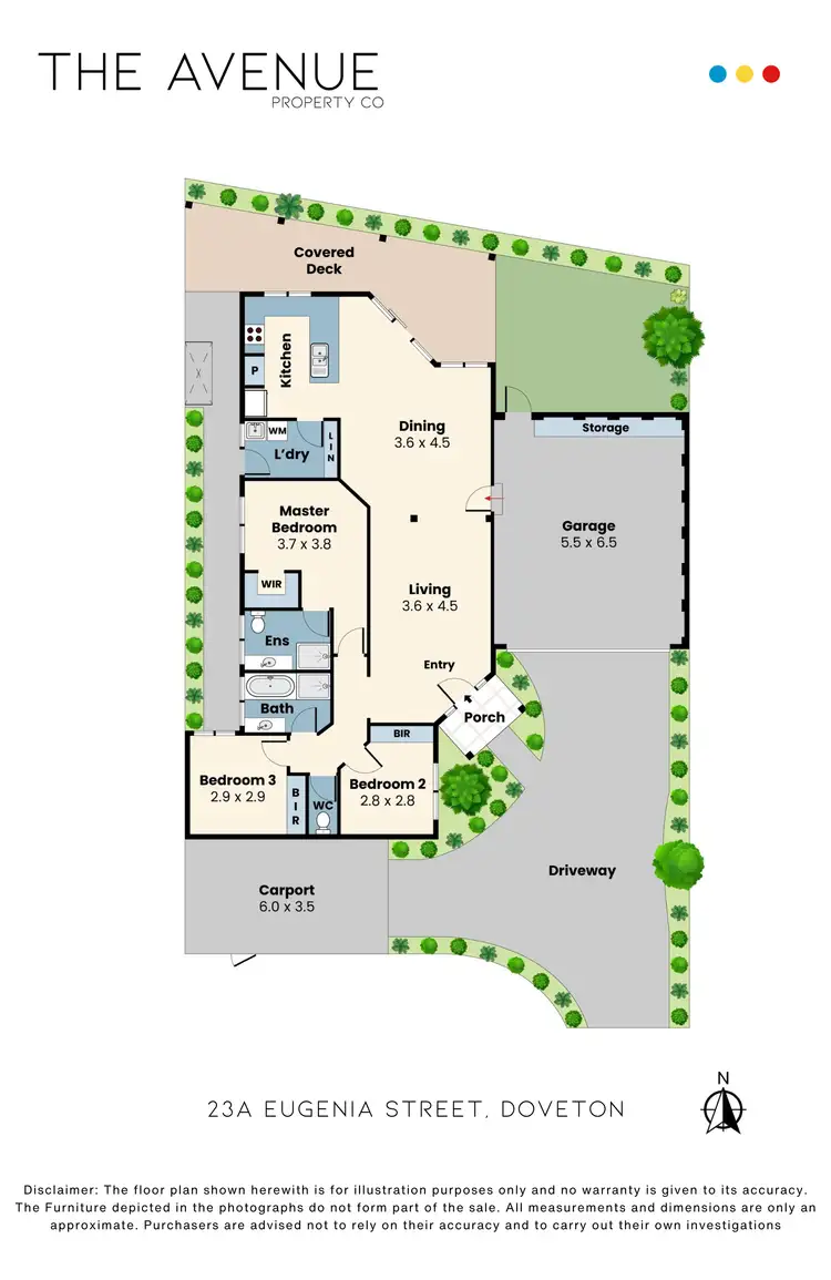 Floorplan of Homely unit listing, 23A Eugenia Street, Doveton VIC 3177