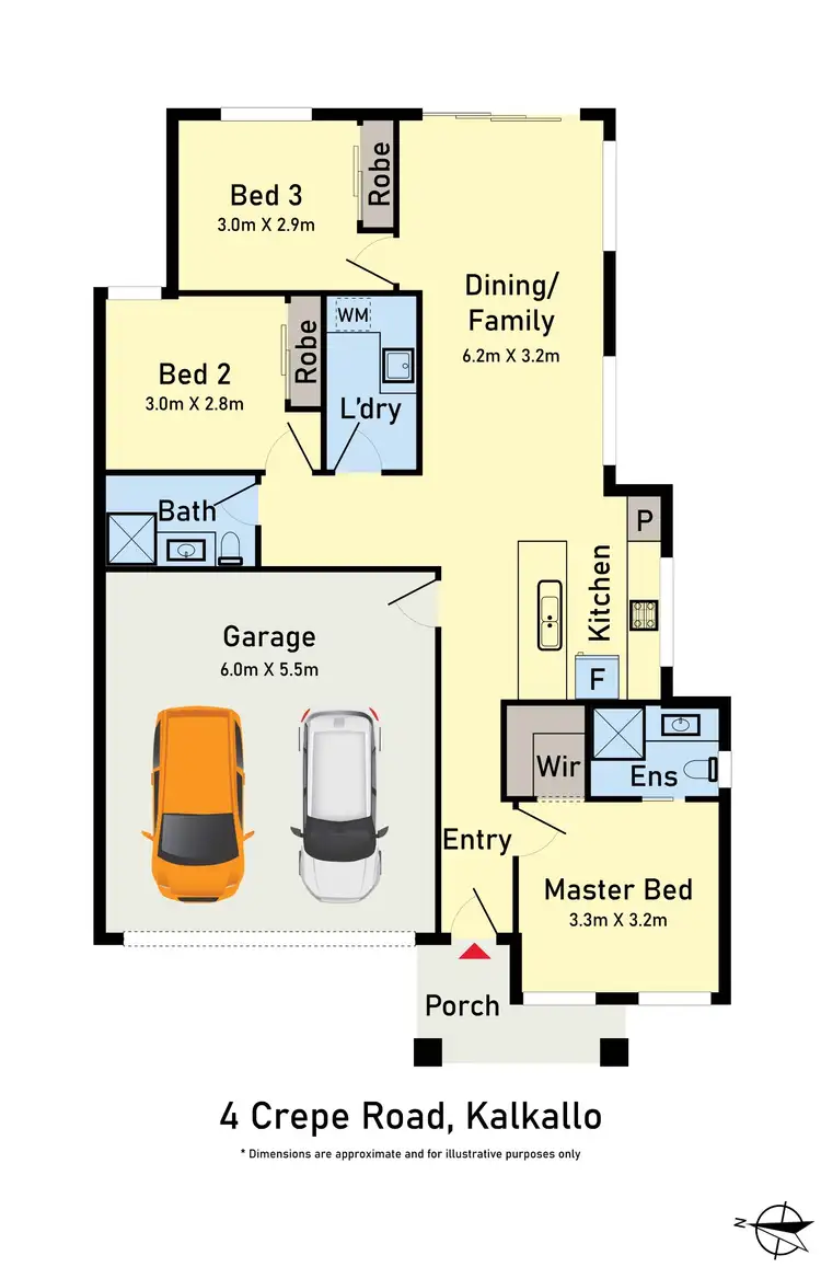 Floorplan of Homely house listing, 4 Crepe Road, Kalkallo VIC 3064