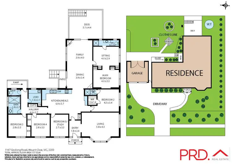 Floorplan of Homely house listing, 1147 Geelong Road, Mount Clear VIC 3350