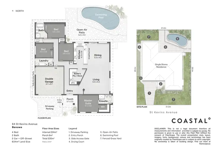 Floorplan of Homely house listing, 64 St Kevins Avenue, Benowa QLD 4217