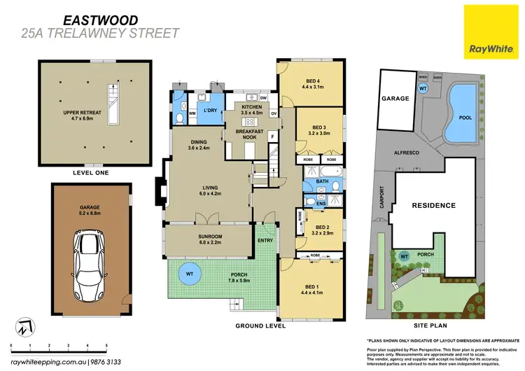 Floorplan of Homely house listing, 25A Trelawney Street, Eastwood NSW 2122