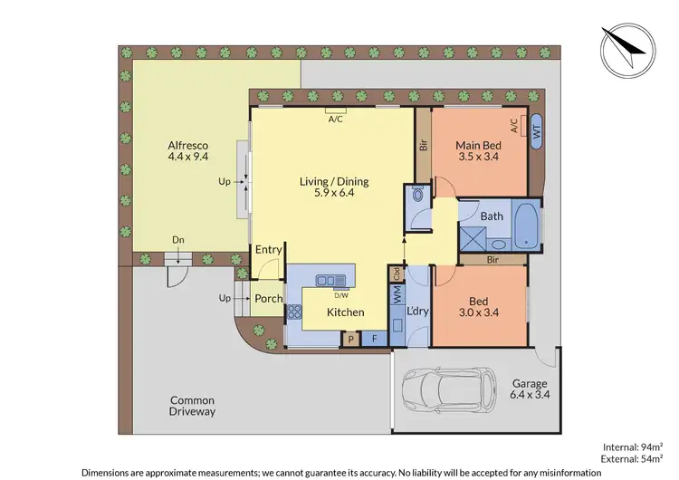 Floorplan of Homely unit listing, 2/15 Bursaria Avenue, Ferntree Gully VIC 3156