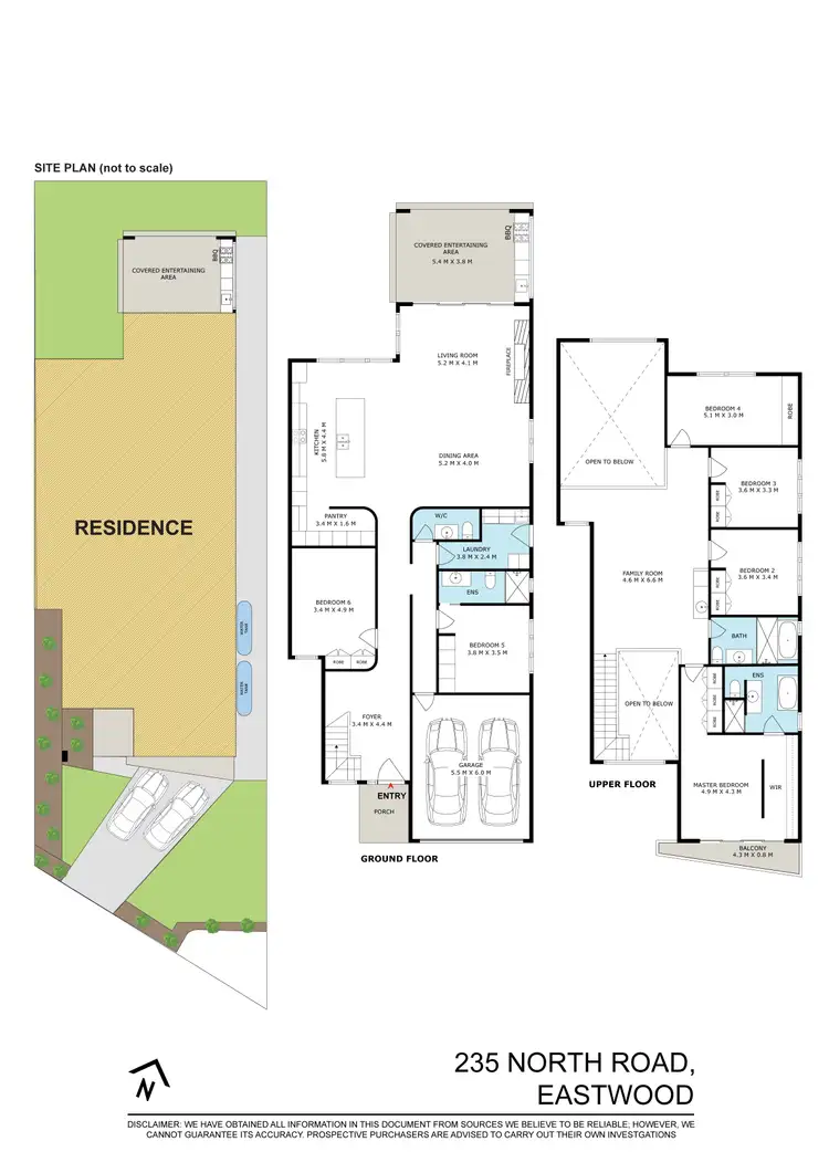 Floorplan of Homely house listing, 235 North Road, Eastwood NSW 2122