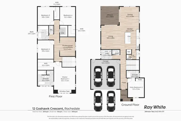 Floorplan of Homely house listing, 12 Goshawk Crescent, Rochedale QLD 4123