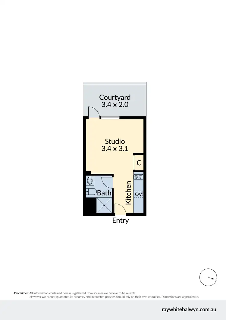 Floorplan of Homely apartment listing, 111/8 Bruce Street, Box Hill VIC 3128