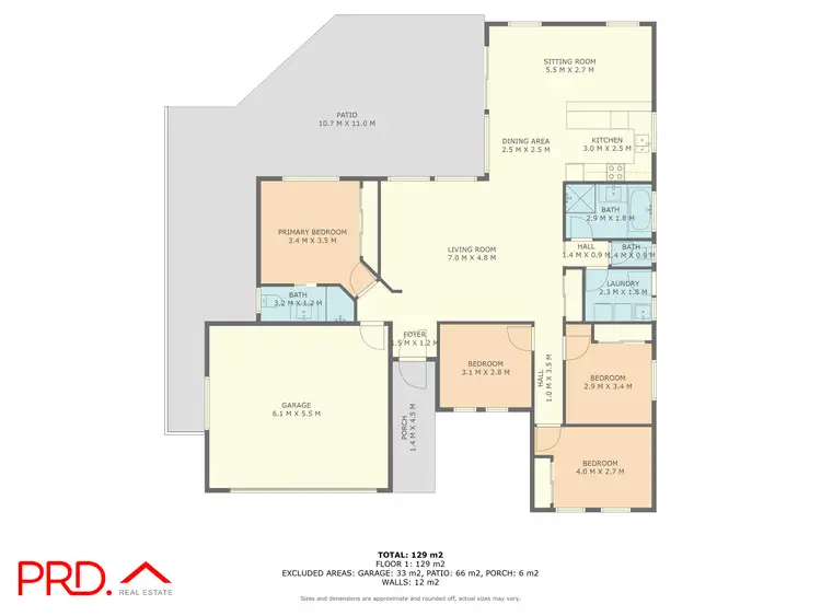 Floorplan of Homely house listing, 4 Nepean Way, Tanilba Bay NSW 2319