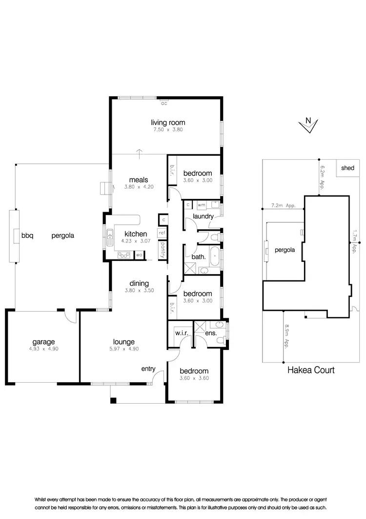 Floorplan of Homely house listing, 15 Hakea Court, Altona Meadows VIC 3028