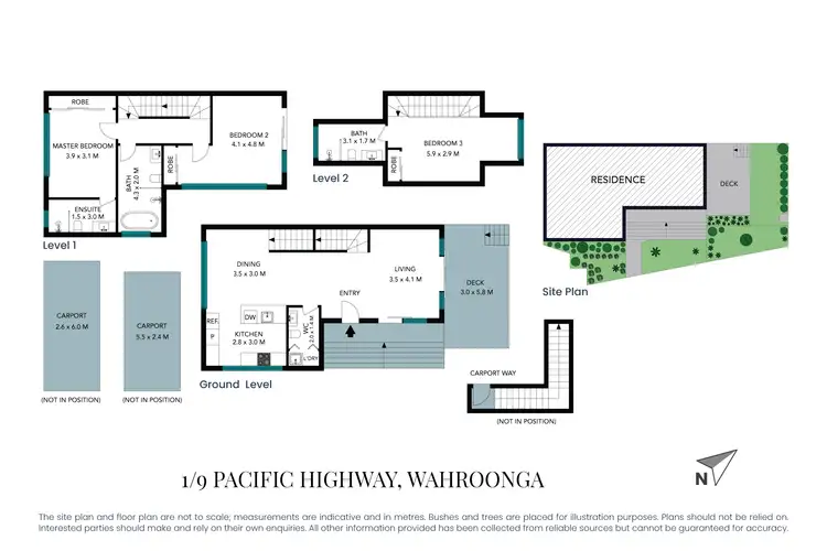 Floorplan of Homely unit listing, 1/9 Pacific Highway, Wahroonga NSW 2076