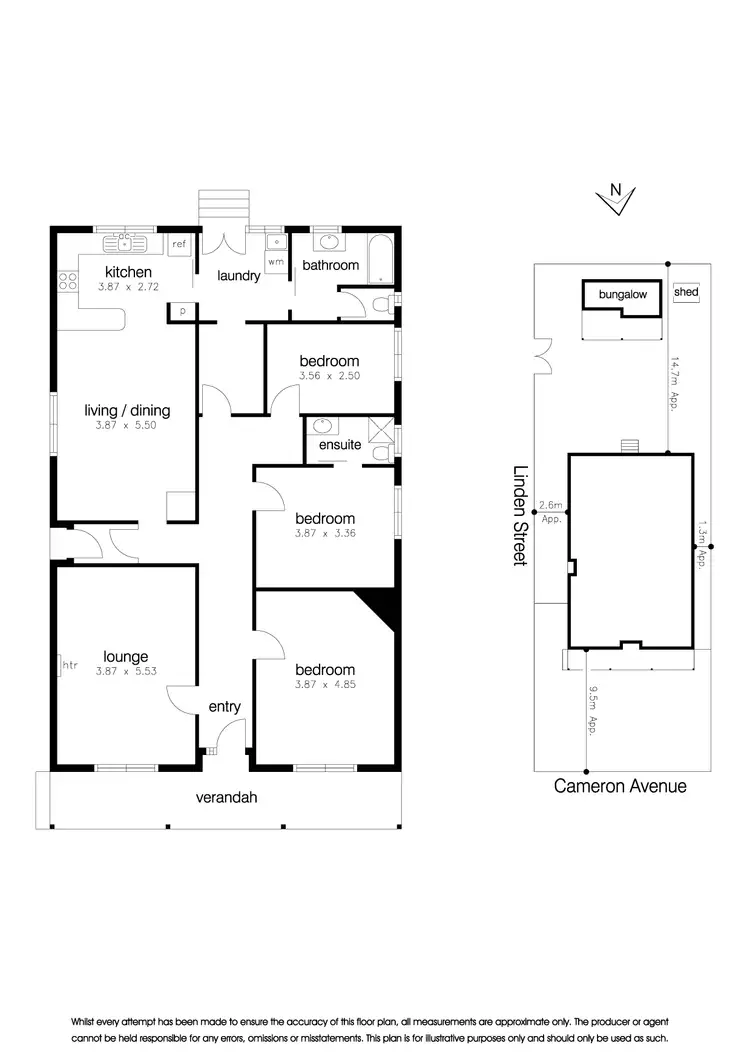 Floorplan of Homely house listing, 13 Cameron Avenue, Altona Meadows VIC 3028