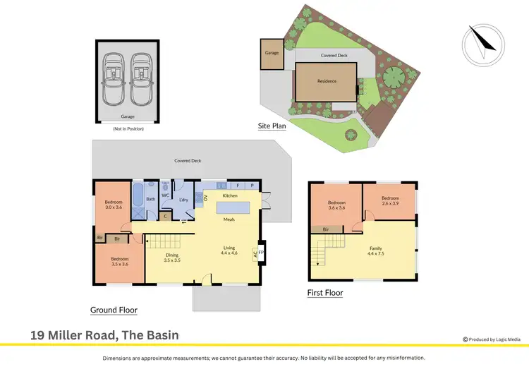 Floorplan of Homely house listing, 19 Miller Road, The Basin VIC 3154