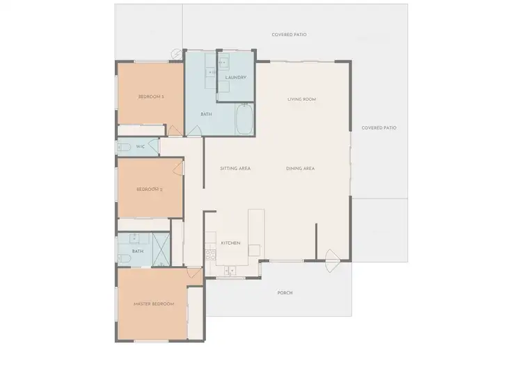 Floorplan of Homely house listing, 12 Blue Beach Boulevard, Haliday Bay QLD 4740