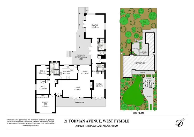 Floorplan of Homely house listing, 21 Todman Avenue, West Pymble NSW 2073