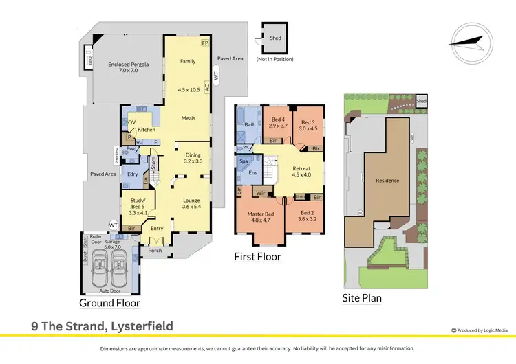 Floorplan of Homely house listing, 9 The Strand, Lysterfield VIC 3156