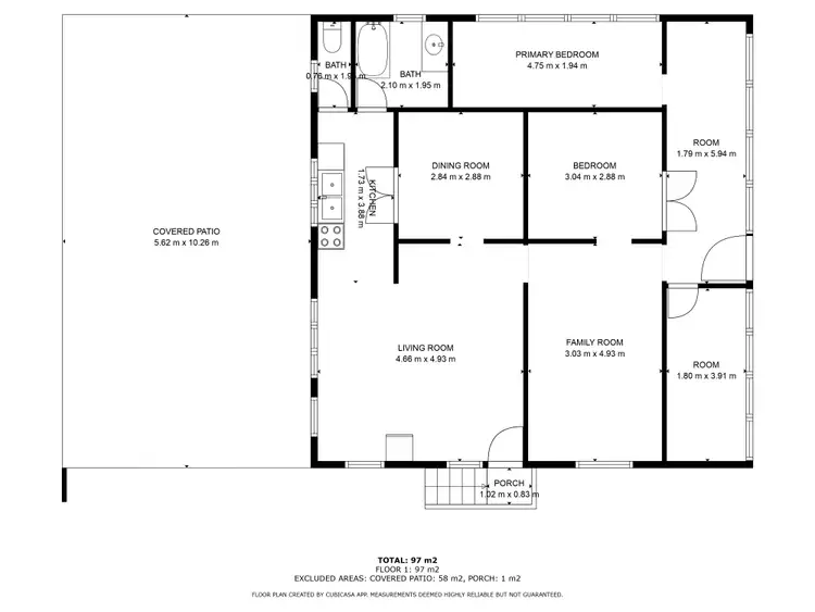 Floorplan of Homely house listing, 24 Hughes Terrace, Gympie QLD 4570