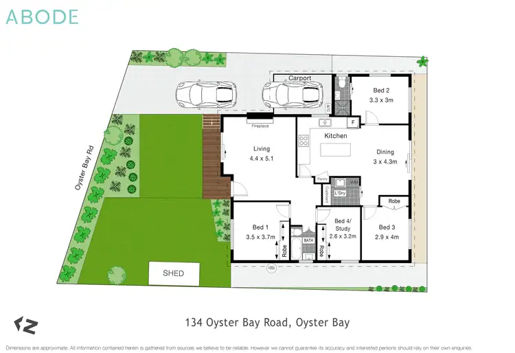 Floorplan of Homely house listing, 134 Oyster Bay Road, Oyster Bay NSW 2225