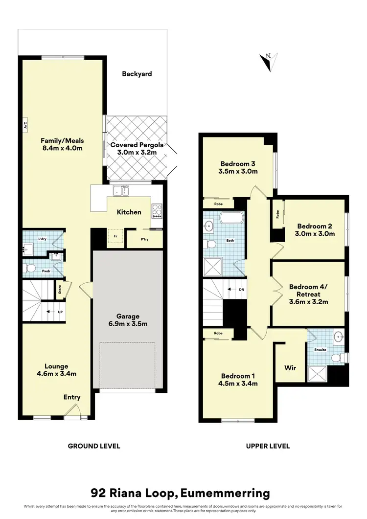 Floorplan of Homely house listing, 92 Riana Loop, Eumemmerring VIC 3177
