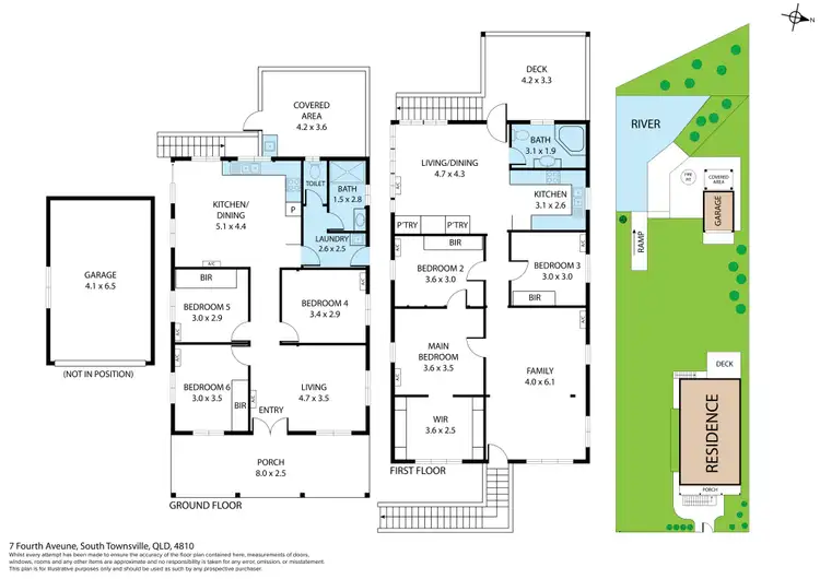 Floorplan of Homely house listing, 7 Fourth Avenue, South Townsville QLD 4810
