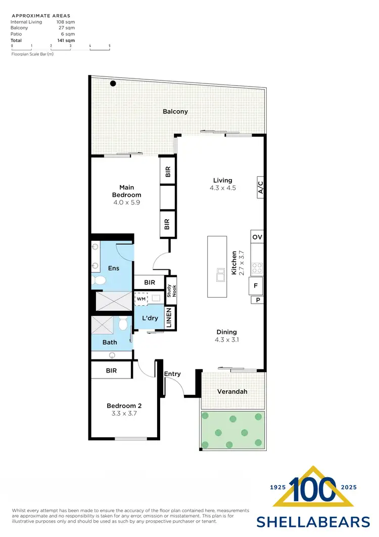 Floorplan of Homely apartment listing, Gnd Flr 2/40 Marine Parade, Cottesloe WA 6011