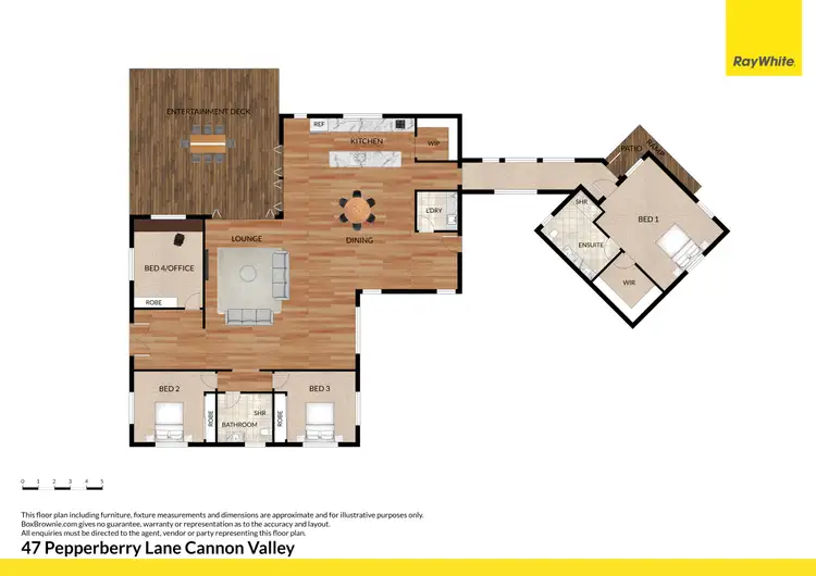 Floorplan of Homely house listing, 47 Pepperberry Lane, Cannon Valley QLD 4800