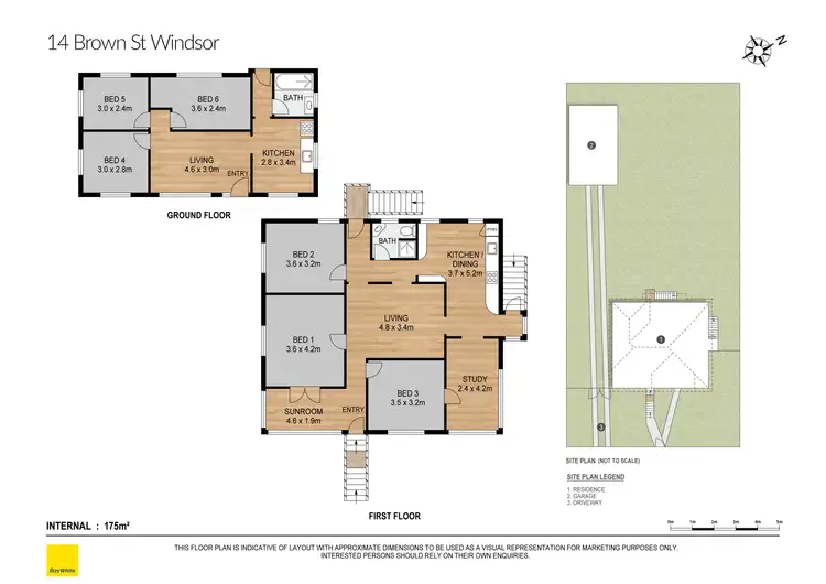 Floorplan of Homely house listing, 14 Brown Street, Windsor QLD 4030