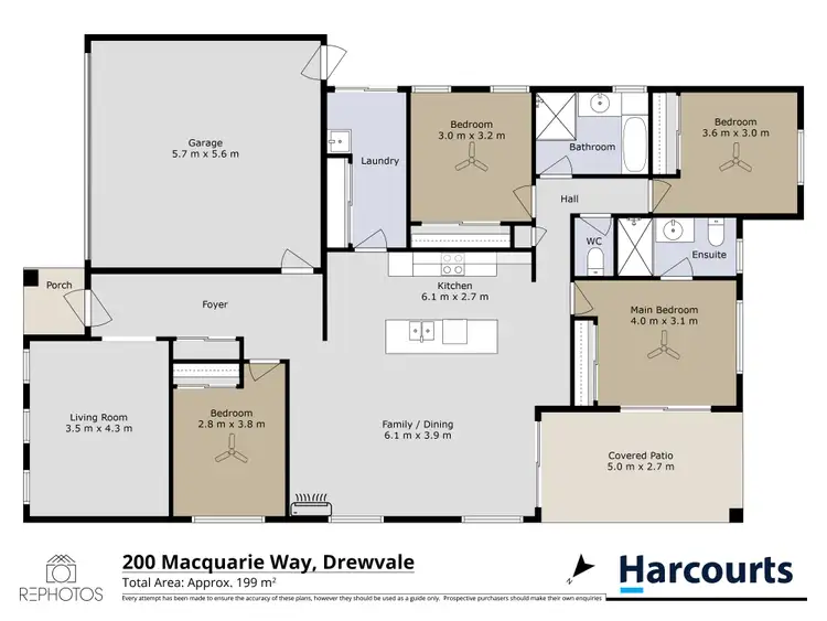 Floorplan of Homely house listing, 200 Macquarie Way, Drewvale QLD 4116