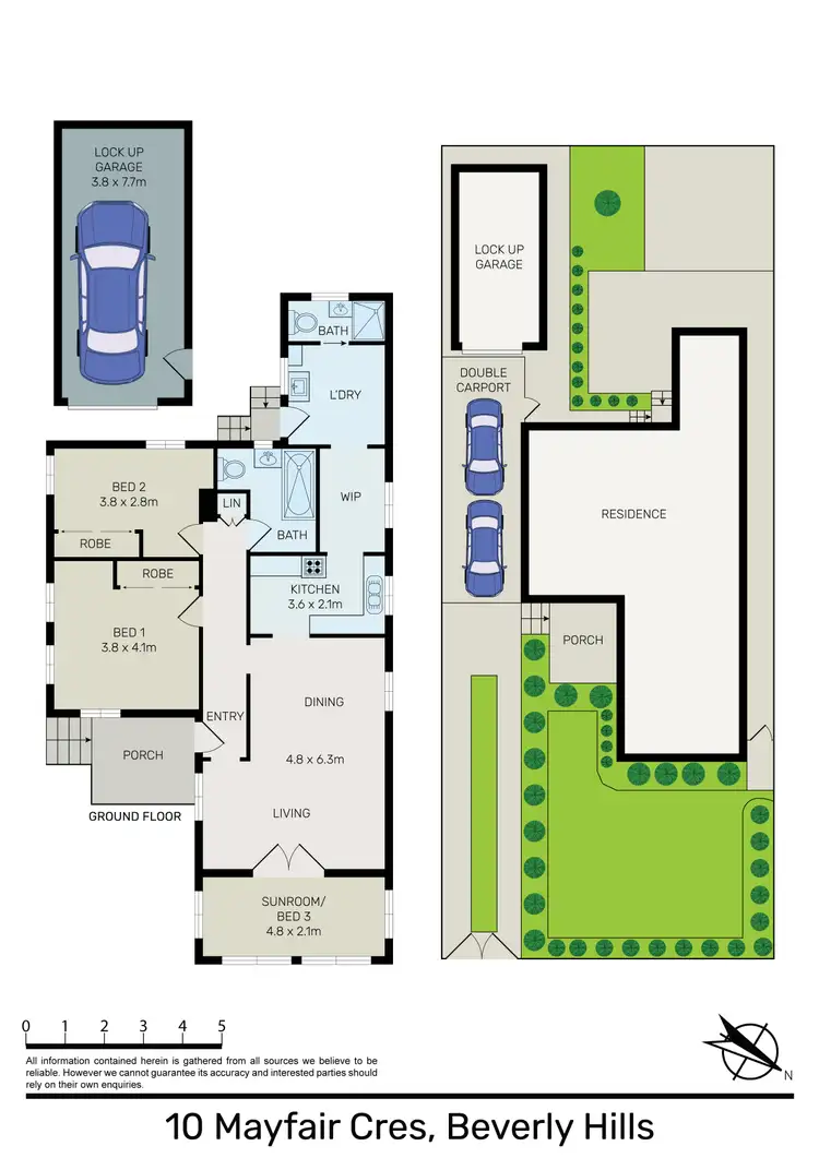 Floorplan of Homely house listing, 10 Mayfair Crescent, Beverly Hills NSW 2209