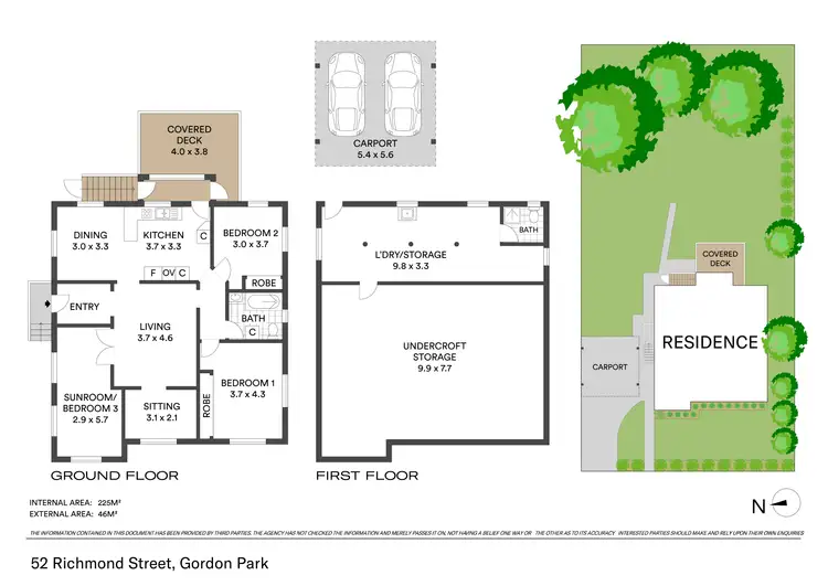 Floorplan of Homely house listing, 52 Richmond Street, Gordon Park QLD 4031
