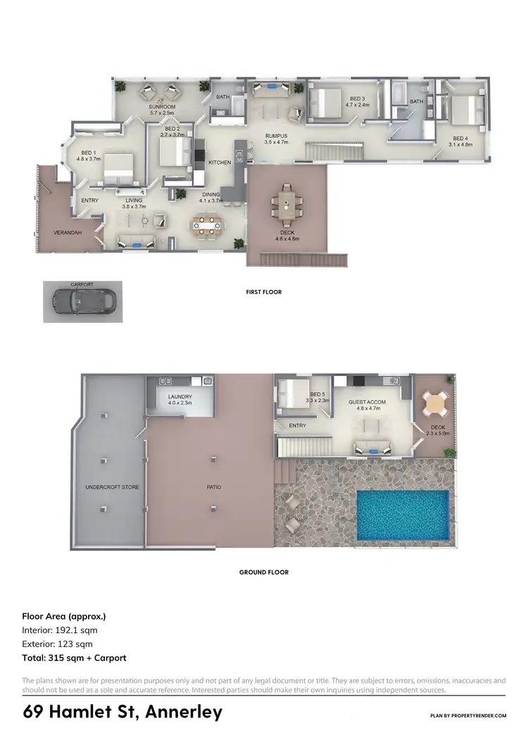 Floorplan of Homely house listing, 69 Hamlet Street, Annerley QLD 4103
