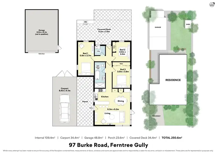 Floorplan of Homely house listing, 97 Burke Road, Ferntree Gully VIC 3156