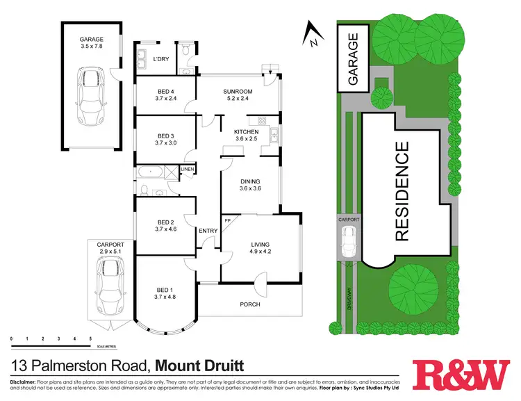 Floorplan of Homely house listing, 13 Palmerston Road, Mount Druitt NSW 2770