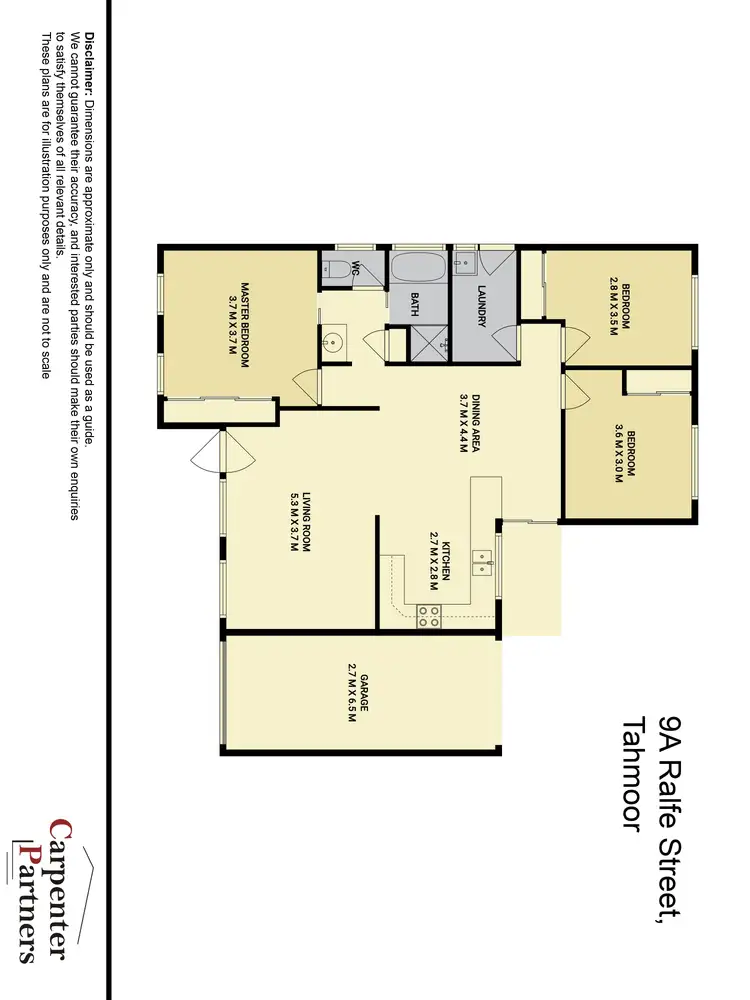 Floorplan of Homely house listing, 9A Ralfe Street, Tahmoor NSW 2573