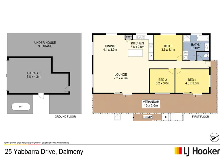 Floorplan of Homely house listing, 25 Yabbarra Drive, Dalmeny NSW 2546