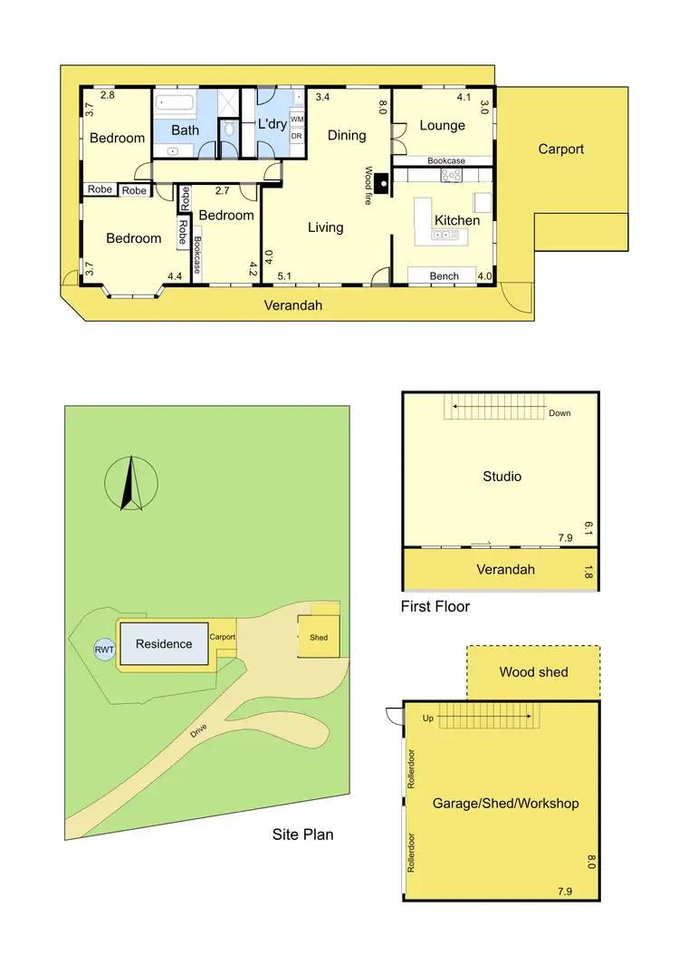 Floorplan of Homely house listing, 188 Healesville Yarra Glen RD, Healesville VIC 3777