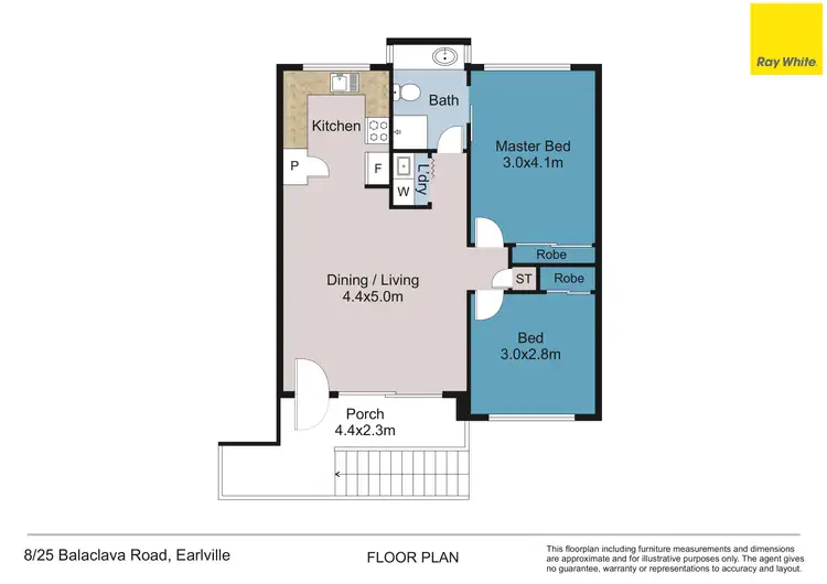 Floorplan of Homely unit listing, 8/25 Balaclava Road, Earlville QLD 4870