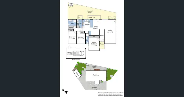 Floorplan of Homely house listing, 1/375 Police Road, Mulgrave VIC 3170