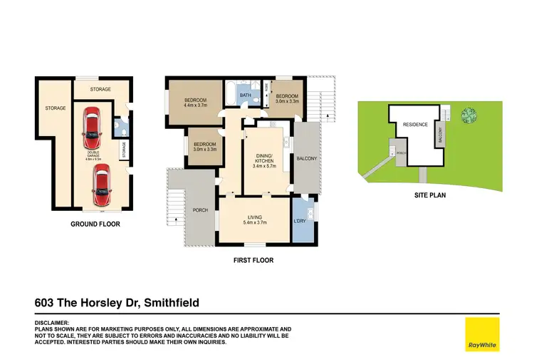 Floorplan of Homely house listing, 603 The Horsley Drive, Smithfield NSW 2164
