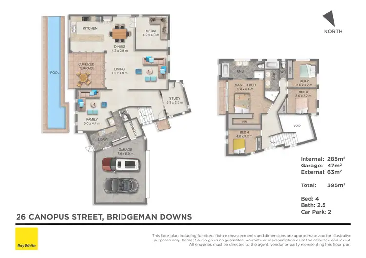 Floorplan of Homely house listing, 26 Canopus Street, Bridgeman Downs QLD 4035